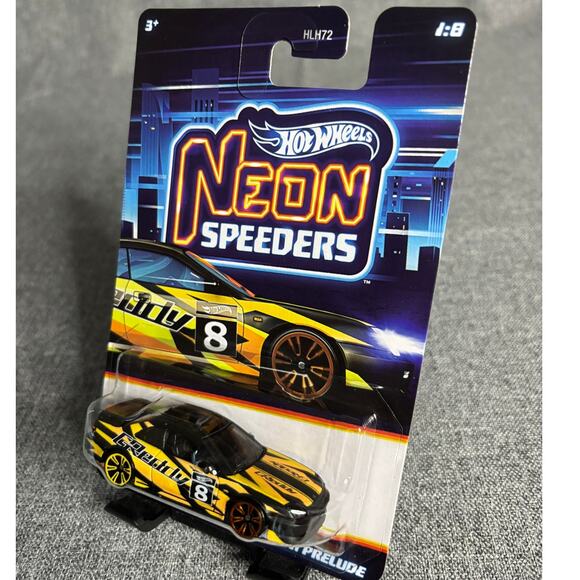 Hot Wheels Neon Speeders '98 Honda Prelude - Picture 2 of 3